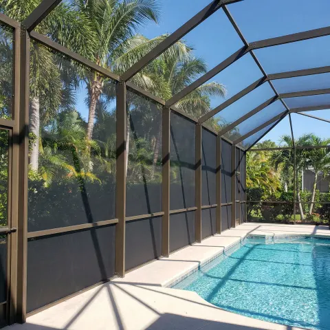 Pool Cage Painting