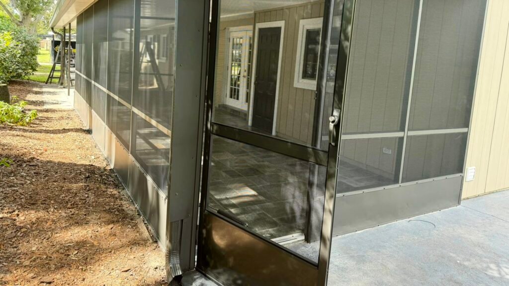 Patio Screen Door Repair in South Florida: Sweeps, Kickplates and Closers